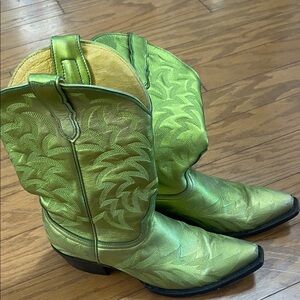 Cavenders Green Western Cowboy Boots
